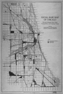 Social Base Map of Chicago
